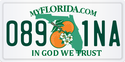 FL license plate 0891NA