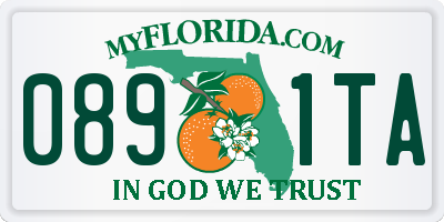 FL license plate 0891TA