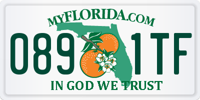 FL license plate 0891TF