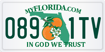 FL license plate 0891TV
