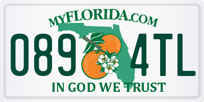 FL license plate 0894TL