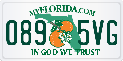 FL license plate 0895VG