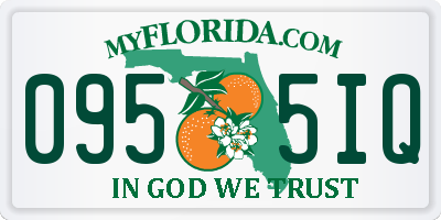 FL license plate 0955IQ