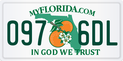 FL license plate 0976DL