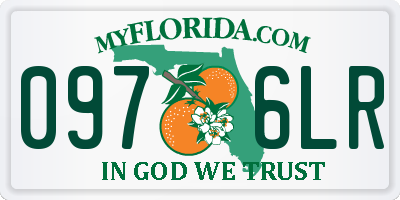 FL license plate 0976LR