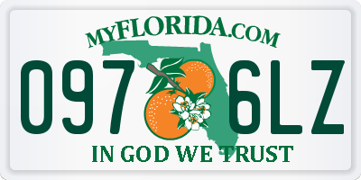 FL license plate 0976LZ