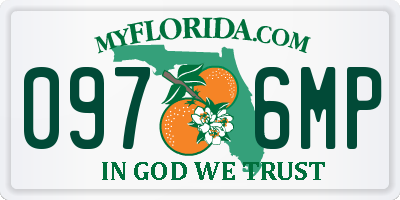 FL license plate 0976MP