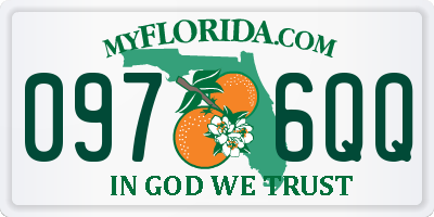 FL license plate 0976QQ
