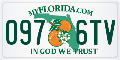 FL license plate 0976TV