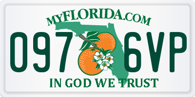 FL license plate 0976VP