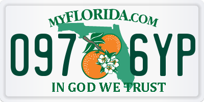 FL license plate 0976YP