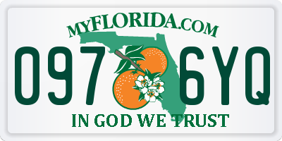 FL license plate 0976YQ