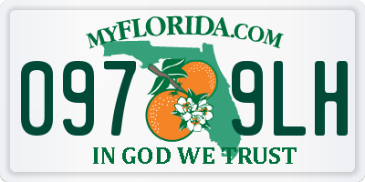 FL license plate 0979LH