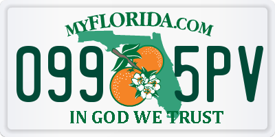 FL license plate 0995PV