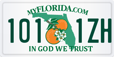 FL license plate 1011ZH