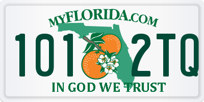 FL license plate 1012TQ