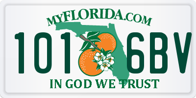 FL license plate 1016BV