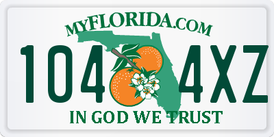 FL license plate 1044XZ