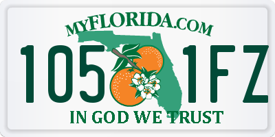 FL license plate 1051FZ