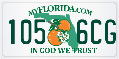 FL license plate 1056CG