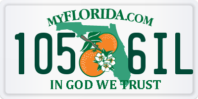 FL license plate 1056IL