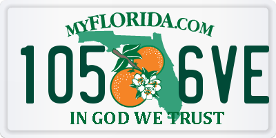 FL license plate 1056VE