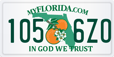 FL license plate 1056ZO