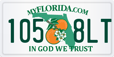 FL license plate 1058LT