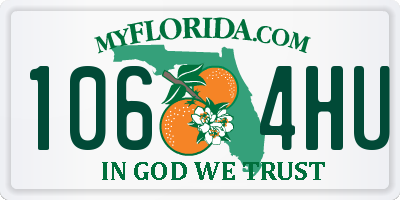 FL license plate 1064HU