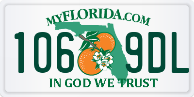 FL license plate 1069DL