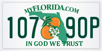 FL license plate 1079OP