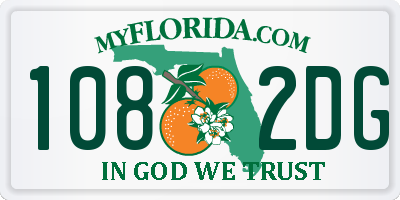 FL license plate 1082DG