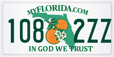 FL license plate 1082ZZ