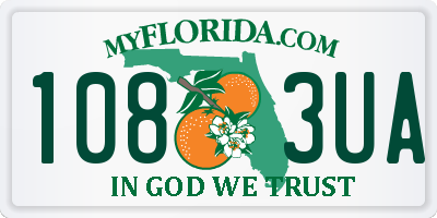 FL license plate 1083UA