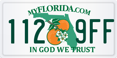 FL license plate 1129FF