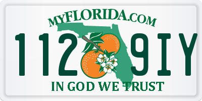 FL license plate 1129IY