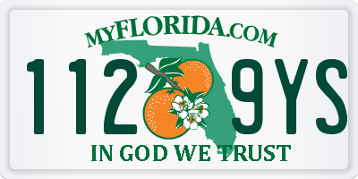 FL license plate 1129YS