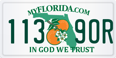 FL license plate 1139OR