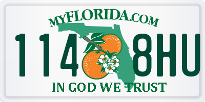 FL license plate 1148HU