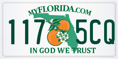 FL license plate 1175CQ