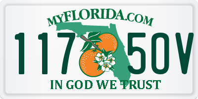 FL license plate 1175OV