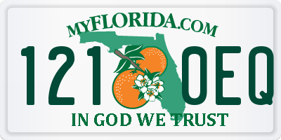 FL license plate 1210EQ