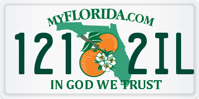 FL license plate 1212IL