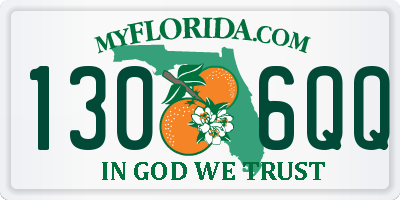 FL license plate 1306QQ