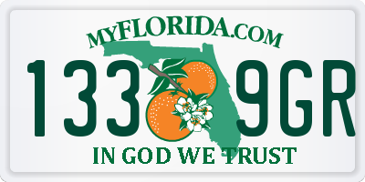 FL license plate 1339GR