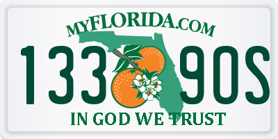 FL license plate 1339OS