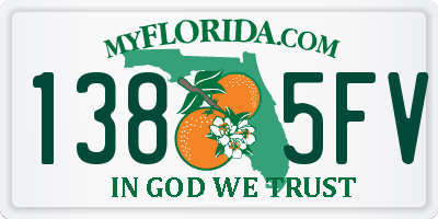 FL license plate 1385FV