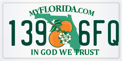 FL license plate 1396FQ