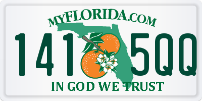 FL license plate 1415QQ