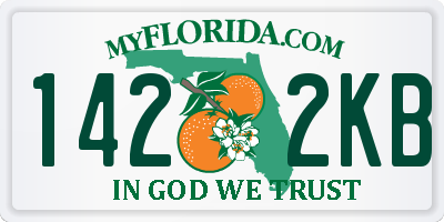 FL license plate 1422KB